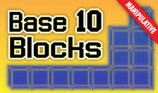 Base 10 Block Manipulatives - Interactive