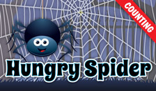 Hungry Spider - Counting - Interactive